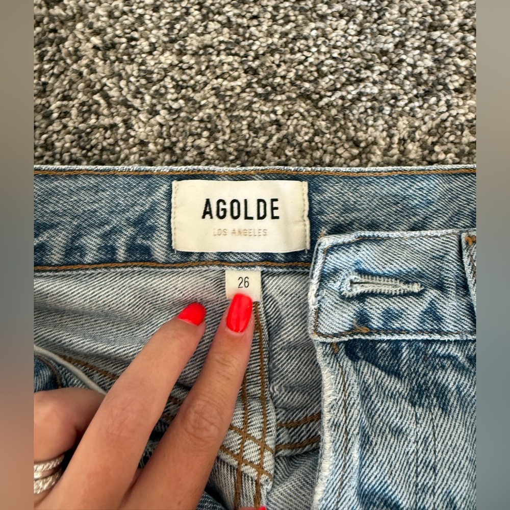 Agolde Light Blue Jeans